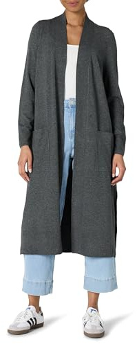 Amazon Essentials Women's Regular-Fit Lightweight Duster Length Longline Cardigan