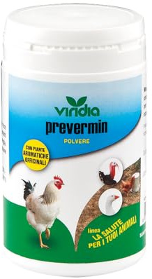 VIRIDIA Prevermin 200 g – Mangime Complementare per Pollame