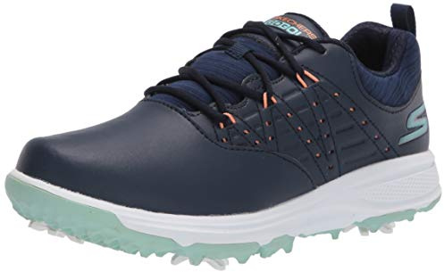 Skechers Women's GO Golf PRO 2 Golf Shoe, Navy, 38 EU