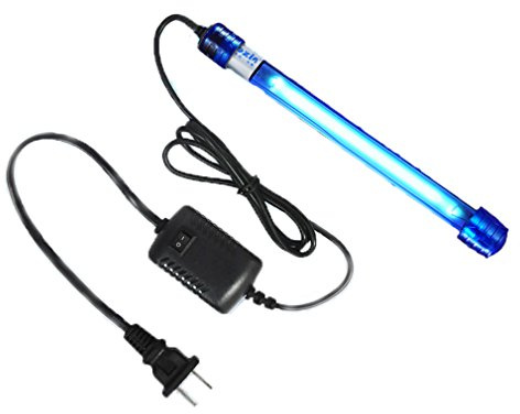 5W Aquarium Algae Clean Light Fish Tank Water Clean Light Green Water Clear Lamp Waterproof Fish Tank Algae Clean Lamp for Pond Tank Filter Sump Swim Pool (5w 6.9inch)