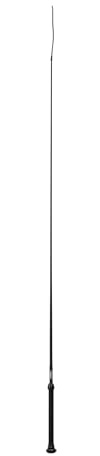 Weaver Livestock 36 Braid Basic Whip Pig Show Whip With Comfort Grip Nylon Handle, Pig Training Whip, Guiding Whip for Show Ring Competition, ‎Black