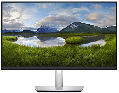 Dell P2423D 24 Inch QHD (2560x1440) Monitor, 60Hz, IPS, 5ms, 99% sRGB, DisplayPort, HDMI, 5x USB, 3 Year Warranty, Black
