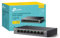 TP-Link LS108GP 8 Port Full Gigabit PoE+ Switch, Network Switch, Power Saving, Plug & Play, Metal Case, Ethernet Switch, 802.3af/at 30W, 62W Total Budget, Ethernet Splitter, Silent Operation