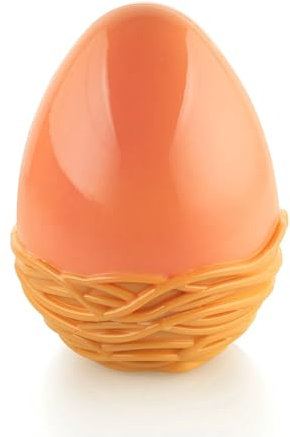 Silikomart Stampi Termoformati per Cioccolato - Uovo di Pasqua NEST 2 Stampi 60X120 H 160 mm - Accessori Professionali per Pasqua e Pasticceria - Stampi per Uova di Cioccolato