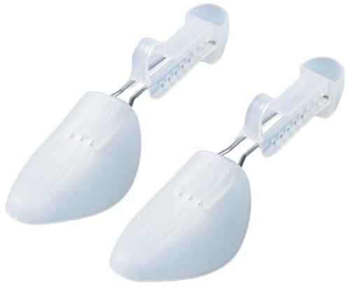 ARVALOLET Porte-chaussures et élargisseur de chaussures – Embauchoir réglable pour chaussures en cuir et chaussures de sport, Transparent, 44 2/3