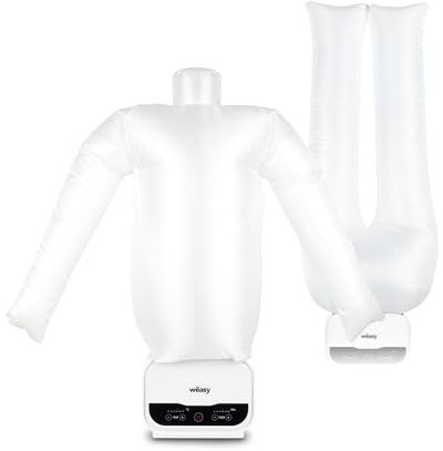 Wëasy Sistema automatico 2 in 1 per la stiratura di camicie e pantaloni IRO330, asciugatura e stiratura, 5 livelli di temperatura, timer programmabile