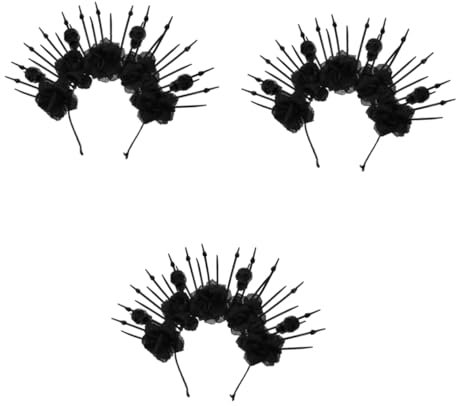 Warmhm 3 Stück Stirnband Cosplay Kopfschmuck Requisite Cosplay Requisite Lustiges Haarband Haardekorations Requisite Party Dress Up Haarreifen Party Cosplay Zubehör