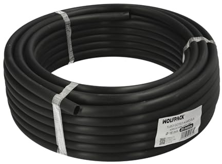 SATURNIA Tuberia De Riego por Goteo Ø 16 mm. Espesor Tubo 1,2 mm. Uso Agricola 25 Metros