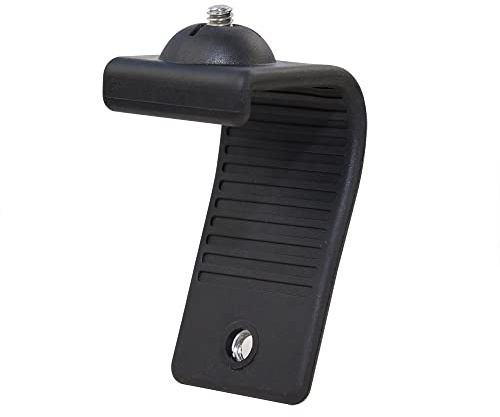 MOKOSE Supporto per webcam, piegato a 360 gradi, per il montaggio su un supporto per monitor o laptop con filettatura da 1/4