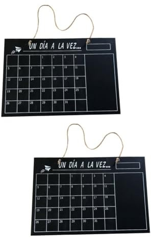 SEWACC 2stücke -tafel Für Nachrichten Und Monatsplanung Einseitige Hängende Kreidetafel Für Cafés Hochzeiten Kinderbasteln Und Wiederverwendbar Und Abwischbar