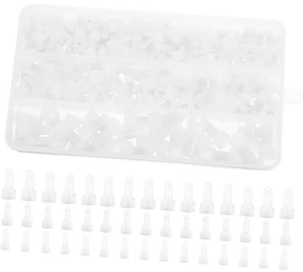 FIXOSHEE Electrical Connectors Crimp Wire Connectors Insulated Wire Crimp Cap for Lighting Fixtures Easy Installation Without Soldering
