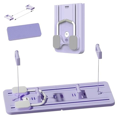 OKSTENCK Pilates Board,Bauchmuskeltrainer Mit Ellbogenstütze Und Timer, Auto-Rebound-Bauchplatte, Faltbare Bauchplatte, Home Gym Equipment Liegestützplatte.