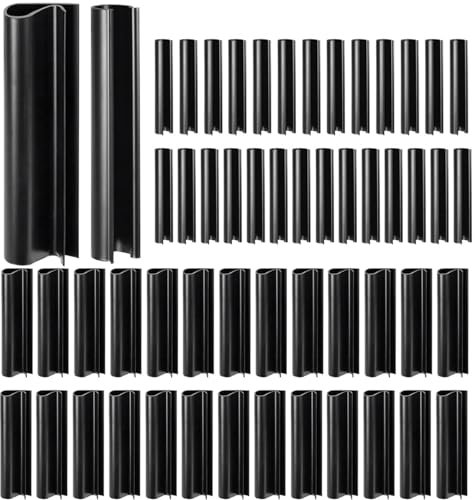 VNSMM Pool Cover 60PCS Winter Pool Cover Clips for Above Ground Pool Covers-2 Shapes Pool Cover Clips 4.7 inch Pool Wind Guard Clips Swimming Pools