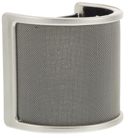 NIYANGLE Recording Microphone Windscreen Shield U Shape Pop Filter Mic Isolation Cover for Handheld Microphone Accessories Use at Home Studio