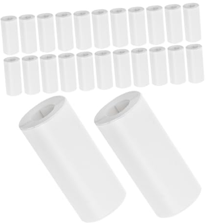 WEKADRIN 35 rollos Papel Térmico sin Adhesivo para Cámara Instantánea Infantil Recambio Fácil y Portátil para Impresión sin Manchas Material Seguro para Etiquetas Multifunción