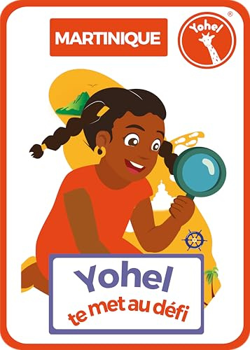 Yohel Cartes Quiz et Devinettes Martinique, Jeu Éducatif Collaboratif, Dès 6 Ans, 30 Cartes, Multicolore, Découverte Culturelle - Livraisons Point Relais