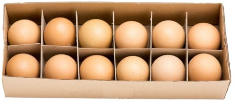 NaDeco Hühnereier ausgeblasen Braun 12 Stück | Hühnerei | Dekoeier | Echte Hühnereier | Ausgeblasene Eier | Ostereier | Osterdeko | Osterdekoration