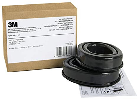 3M - GEL-HYG Gel Hearing Protector Replacement Ear Cushion Hygiene Kit, 1 pair, works with WorkTunes (90543), Peltor Sport (97040, 97041, 97042, TAC300, TAC500, 90565 and 90566)