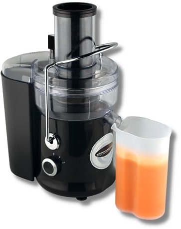 STARLYF Electric Juicer Self Cleaning, 600W, 2 Speeds, BPA Free, Self Cleaning System, Expels pulp, Juice in seconds