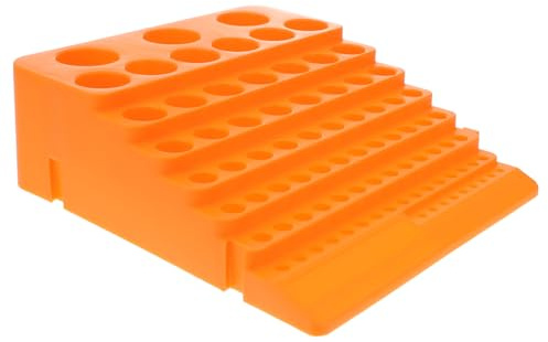 jojofuny Supporto Punte Trapano 84 Fori Porta Punte E Fresatrici Organizer Utensili Per Falegnameria Scatola Stoccaggio Multifunzionale Per Bit Trapano E Accessori 8.5X0.4X2.8 Pollici