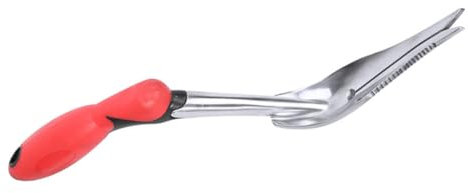 OFFSCH Outil De Désherbage Manuel Aluminium Portable Extracteur avec Poignée Antidérapante pour Racines Et Mauvaises Herbes Jardinage Écologique