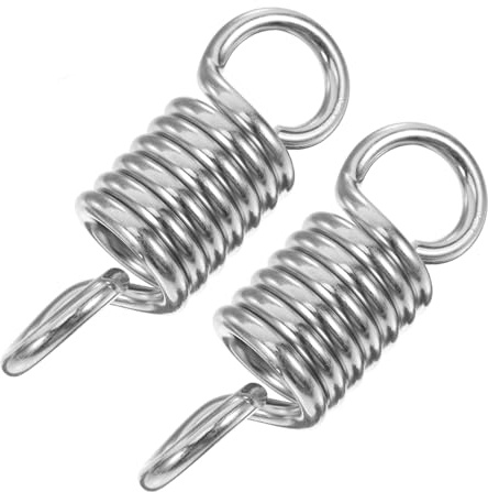 DECOMELODY 2pezzi Molla Di Sospensione Per Sedia Oscillante Molla Di Compressione Durevole Per Sedia Dondolo e Accessori Da Giardino Perfetta Per Uso Ed Esterno