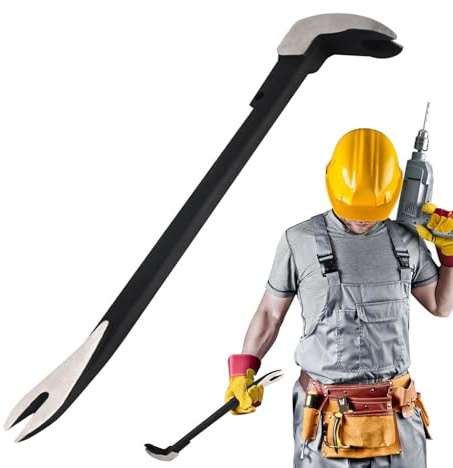 Nail Puller Lever - Claw Puller Cat Paw Shape Tool | Heavy Duty Carbon Steel Flat Bar Lever - For Removing Terraces, Pallets, Workshops, Renov