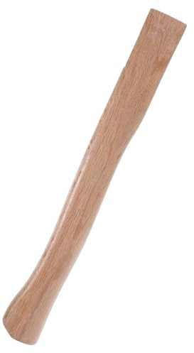 FOMIYES Manche de Hache en Bois de Chêne 40 Cm, Poignée Ergonomique pour Outil de Jardinage, Remplacement Solide pour Hache et Pelle, Accessoire Robuste Adapté Paysagisme Travail