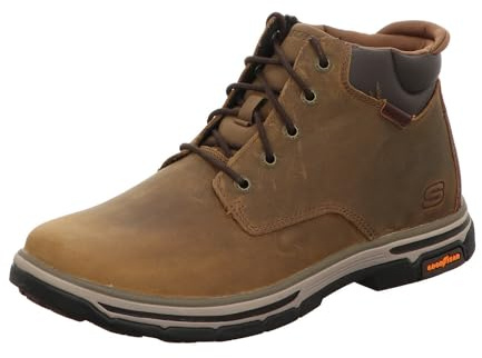Skechers Men's Segment 2.0 Brogden Boots, Desert Leather, 10 UK