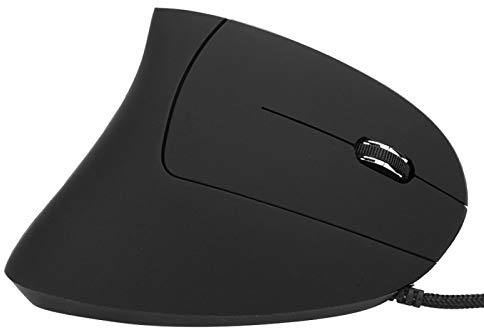 VBESTLIFE Souris Verticale, Souris Verticale Filaire USB Rechargeable Ergonomique Colorée pour Bureau/Maison
