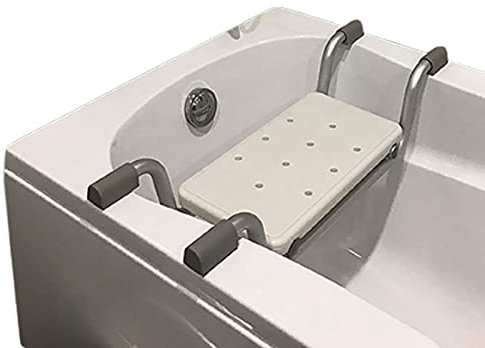 PENNY73 Sedia da Bagno Antiscivolo Sedile per Vasca Regolabile Sedile per Vasca da Bagno per Anziani Cassaforte per Doccia Panca per Bagno Sgabello Salvaspazio