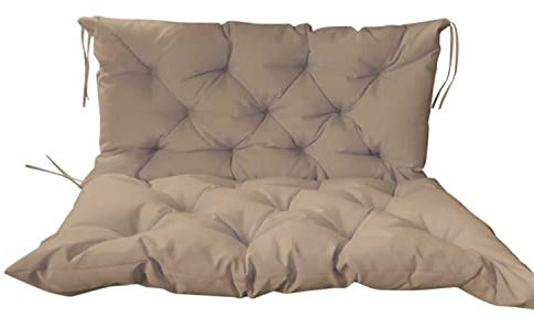 TMXK Cojin para Banco RelajaciN para Palets Asiento con Respaldo Cojin para Columpio Acolchado Hilo Cojines De Jardin