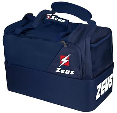 Kitry Borsa Voluntas per Zeus Fondo Rigido Sport Calcio Calcetto Viaggio Allenamento Fitness Palestra Football Bags Relax Tracksuit Training Tempo Libero Borsone Borse