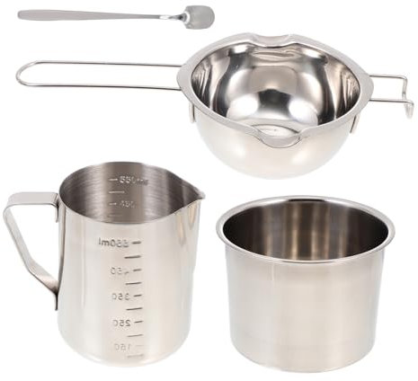 BELLIFFY Wachs Für Kerzenherstellung Diy-kerzenzubehör Kerzenherstellungsmaterial Mit Schmelzen Tasse Und Werkzeugen Für Kreative Kerzenherstellung