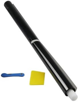 WANGZEYU TöNungsfolie Auto 75 cm * 6 m Dunkelschwarze Autofensterfolie Sonnenschutz-Sichtschutzaufkleber Sommer-Solar-UV-Schutzaufkleber Wärmedämmfolien ScheibentöNungsfolie Auto(50 Percent)