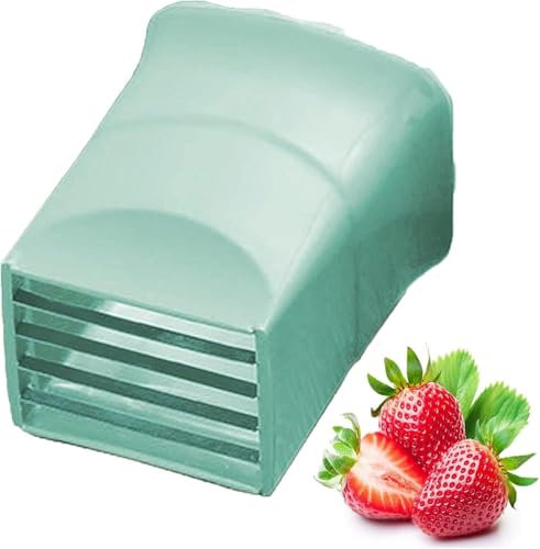 Schnell Frucht Gemüse Salat Bananen Erdbeerschneider - Cup Slicer und Corer für Obst und Gemüse - Küchen Gadget