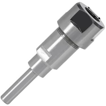 GYQIZSS 1 Stück 1/4 Zoll 8 mm 12 mm 1/2 Zoll Schaft 6 mm Schaft Fräser Verlängerungsstange Spannzange Graviermaschine Verlängerung Fräser for Holz