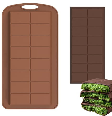 Molde de Chocolate de Silicona Reutilizable Dubai, Rectangular y Antiadherente para Bombones y Hornear
