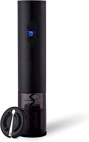 MISTPURE Abrelatas eléctrico del Vino, abridor eléctrico automático del sacacorchos de la Botella de Vino con el Cortador de la Hoja