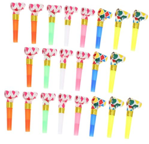 Supvox 50 Stück Dragon Whistle Toy Partypfeife Dekorationen Hersteller Klöppel Krachmacher Schaum Neon-partyzubehör Geräuschemacher Für Schüttgut Party Blowouts Pvc