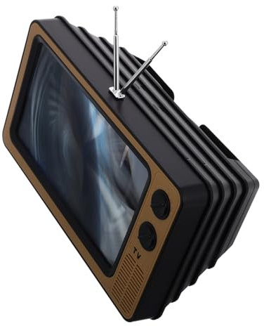 UKCOCO Retro Phone Screen Magnifier for Smartphone Cellphone Laptop Stand Bracket Holder Rack Magnify and Enlarge Display for Movies Videos Practical Accessory