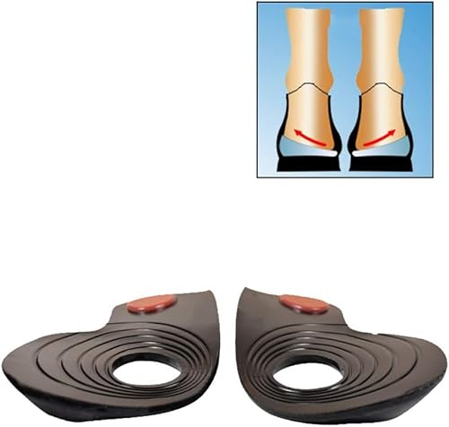 5 Paia di Solette Ortopediche per Gambe di Tipo O/x, Cuscinetti Correttivi per Il Dolore della Postura delle Gambe dei Piedi in Gel, Correttori di Gradini Protion Supition per Piedi Piatti
