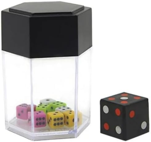 1 Set mehrfarbige Zauberwürfel-Requisiten, Explosion, Zaubertrick-Würfel, Zauberrequisite, lustiges Spielzeug, Nahaufnahme, Aufführung, Witz, Streich, Sicherheit, Neuheit