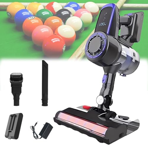 Feiphla Aspiradora Sin Cable 33kpa, Potente 400 W/55 Min con BateríA ExtraíBle, Aspirador Sin Cable 1,5 litros, Pantalla TáCtil, Aspiradora Escoba Sin Cable Anti-Enredos para Mascota, Suelo Sofá