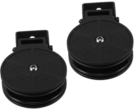 BESTonZON 2 Stück Fitness seilzugpulley Leiser Abnehmbarer Drehrollen schiebemechanismus Robustes Platzsparendes Trainingsgerät Kompatibel mit Heim fitnessgeräten Vielseitig für