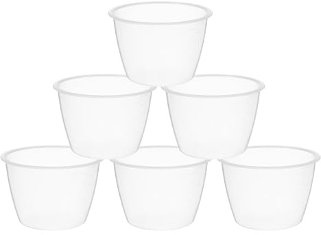 GOOHOCHY Taza Medidora para Olla Arrocera de 120ml Apertura Grande y Material Pp, Set de 6 Piezas para Medir Arroz y Granos en Cocina
