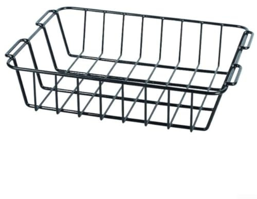 Jotekonoby Panier isotherme en maille d'acier inoxydable, séparateur de nourriture de camping, bac de rangement pour coffre à glace, accessoires de réfrigérateur pour camping-car, refroidisseur de