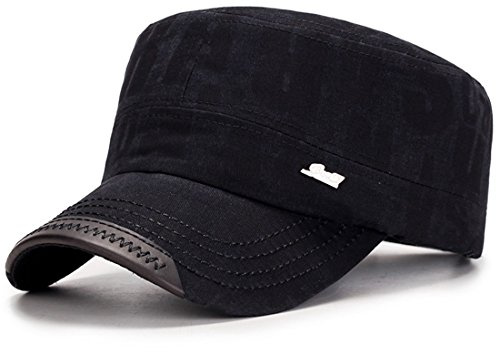 KUYOU Vintage Military Army Cap Herren Damen Cotton Baseballmütze Kappe