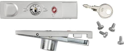Parat 900043999 låssats ''Classic TSA Lock'' för verktygsväska i grå, silver skåplås