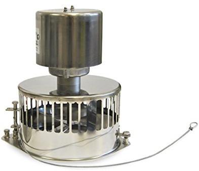 Kutzner + Weber 2105034 Airspeedy Rauchsauger, Edelstahl Matt, DN 120-160